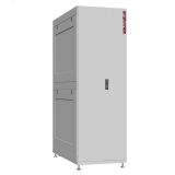 Шкаф серверный 24U 800х1070 передняя дверь: двустворчатая глухой металл IP51. задняя дверь: одностворчатая глухой металл IP51. боковые панели: глухой металл. цвет: серый RAL7035  NS 8124.7521 SYSMATRIX