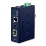 Медиаконвертер 1хRJ45 10/100/1000 Мб/с, IP30, 100 м 1000631161 PLANET