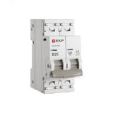 Автоматический выключатель 2P 25А (B) 4,5kA ВА 47-63N EKF PROxima M634225B EKF