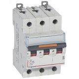 Выключатель автоматический трехполюсный 25А C DX3 25кА 409783 Legrand