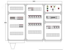Щит управления электрообогревом DEVIBOX HR 15x2800 D850 (в комплекте с терморегулятором) DBR021 DEVIbox