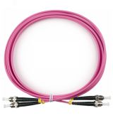 Шнур оптический duplex 3м ST-ST 50/125 мм OM4 LSZH 9093c Cabeus