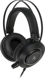 Гарнитура мониторная Bloody G521, кабель 2.3м, USB, черный 1379890 A4Tech