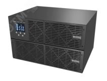 Источник бесперебойного питания / UPS Online, Rack/Tower 10000ВА/9000Вт, USB/RS-232/SNMP Slot/EPO, Клеммная колодка (1), (12В /9Ач. х 16) 1000664860 Сайбер Электро