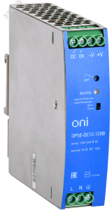 Блок питания OPSE 220В AC/12В DC 120Вт OPSE-DC12-120B ONI