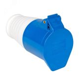 Розетка кабельная 16А 2Р+Е IP44 переносная 220В ps-213-16-220 EKF