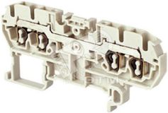 Клемма пружинная D1.5/4.4L 1.5мм.кв. серая 1SNA290381R0500 TE Connectivity (Entrelec,Tyco)