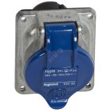 Розетка 2К+З встраиваемая IP44 230v 16А Hypra 052032 Legrand