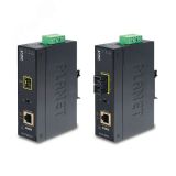 Медиаконвертер PoE 1хSC 10/100/1000 Мб/с, 802.3af/at, 30 Вт IP30, 550 м 1000584478 PLANET