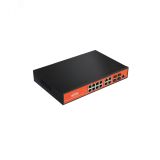Коммутатор управляемый L2 PoE 12 портов, 8хPoE 10/100/1000 Мб/с, 4хRJ45/SFP, 150 Вт WI-PMS312GF Wi-Tek