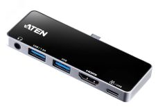 Док-станция USB 5 портов, HDMI, USB, USB-C, аудио, 3840 x 2160 1000696076 Aten