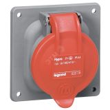 Розетка встраиваемая IP44 3К+H+З 400v 32А Hypra 052920 Legrand