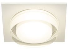 Встраиваемый светильник декоративный DK108 WH MR16 GU5.3 белый Б0058398 ЭРА