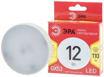 Лампа светодиодная GX53 12Вт таблетка теплый белый свет RED LINE LED GX-12W-827-GX53 R ЭРА Б0048012 ЭРА