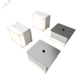 Светодиодный светильник RVE-LBX-LUMO20-PLAZA10015-4-GR (Квадрат Грильято 4шт 85х85х60мм 30Вт встраиваемый 4000K Белый) RVE00003260 RVElektro