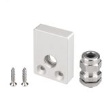 Заглушка ARH-FLOOR27-H28-SIDE с отверстием (Arlight, Металл) 038702 Arlight