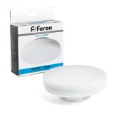 Лампа светодиодная LED 12вт GX70 дневной таблетка 48302 FERON