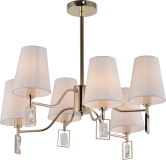 Люстра Cristal 2095-306 6 х Е14 40 Вт классика Rivoli (Б0062113) Б0062113 Rivoli
