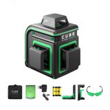 Уровень лазерный Cube 3-360 GREEN Home Еdition А00566 ADA