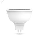 Лампа светодиодная LED 6.5 Вт470 Лм 3000К теплая GU5.3 MR16 Basic Gauss 1013517 GAUSS