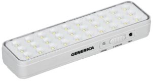 Светильник светодиодный аккумуляторный ДБА 1030 непостоянного действия 30LED 5ч 3Вт GENERICA LDBA0-1030-5-01-K01-G IEK