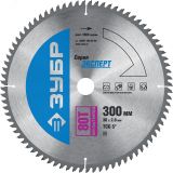 Диск пильный по алюминию Мультирез 300 x 30мм 80T 36907-300-30-80 ЗУБР