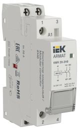 ARMAT Контактор модульный KMR 20А 230В AC 2НО IEK AR-KMR10-020-20-230 IEK