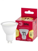 Лампочка светодиодная RED LINE LED MR16-11W-827-GU10 R GU10 11 Вт софит теплый белый свет Б0056065 ЭРА