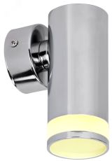 LIGHTING Светильник 4008 накладной настенный под лампу GU10 хром IEK LT-UBB0-4008-GU10-1-K23 IEK