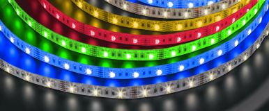 Лента светодиодная NLS-3528RGB60-4.8-IP20-12V-R20 19697 Navigator Group