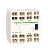 Блок контактов дополнительный 3НО+1НЗ фронтальный монтаж LADN313 Schneider Electric