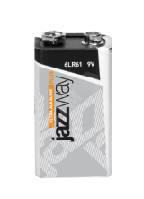 Элемент питания 6LR61, крона JAZZway Ultra PLUS, блистер, 1 шт. 5005075 JazzWay