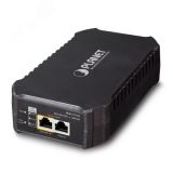 Инжектор PoE 1хRJ45, 5 Гб/с, 802.3bt 95 Вт, 100-240В AC, 50/60 Гц 1000661410 PLANET