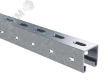 С-образный профиль 41x41, L1050, толщ.2 мм, INOX 304 IBPV41105C DKC