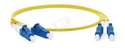 Патч-корд волоконно-оптический (шнур) SM 9/125 (OS2) LC/APC-LC/UPC duplex LSZH 2 м 248990 Hyperline
