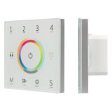 Панель Sens SMART-P67-MULTI White (230V, 4 зоны, 2.4G) (ARL, IP20 Пластик, 5 лет) 028321 Arlight