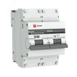 Автоматический выключатель ВА 47-100 2P 40А (D) 10kA PROxima mcb47100-2-40D-pro EKF