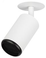 Светильник встраиваемый алюминиевый KL106 WH/BK MR16 GU5.3 белый/черный матовый Б0061628 ЭРА