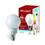 Лампа светодиодная LED 7Вт 6500K 600Лм E14 Шар 86170872 BELLIGHT