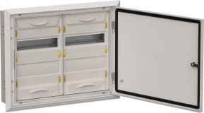 TITAN 5 Корпус металлический ЩРв-48 (2х24) 505х625х130мм IP31 серый (одна дверь) TI5-50-V-2X024-31-7035 IEK