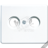 Крышка для телевизионной розетки  черная SL561TVSW JUNG