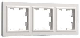 BRITE Рамка 3 поста РУ-3-БрБ белый BR-M32-K01 IEK