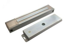 Замок электромагнитный ALM-400FP-12V, усилие удержания якоря 380-400 кгс, серый AL004856 ALeco