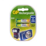 Аккумулятор перезаряжаемый GP 100AAAHC AAA, емкость 930 мАч - 2 шт. в клемшеле 8397 GP