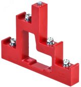 Изолятор ступенчатый ИС4-25/1-15 (4xМ6/1xМ5) силовой с болтом YIS11-5-25-B IEK