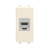 Avanti Компьютерная розетка RJ-45 без шторки модульная, кат.5е экранированная,  Ванильная дымка, 1 модуль 4405761 DKC