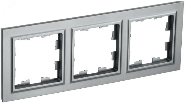 BRITE Рамка 3 поста РУ-3-БрС сталь BR-M32-K46 IEK