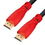 Кабель HDMI 1.4 19М на 19М, 1 м., красный 1000696306 Greenconnect