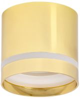 LIGHTING Светильник 4016 накладной потолочный под лампу GX53 золото IEK LT-UPB0-4016-GX53-1-K22 IEK