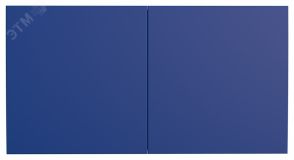 ATLASDESIGN РОЗЕТКА двойн. с заземл.со штор.со сдвиж. крышк, 16А, в сборе, АКВАМАРИН ATN001128 Systeme Electric